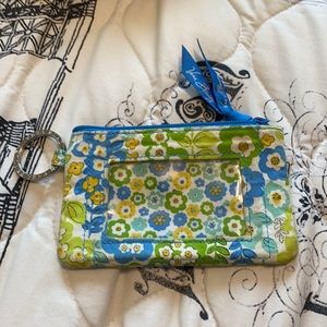 Vera Bradley English Meadow Change Wallet
